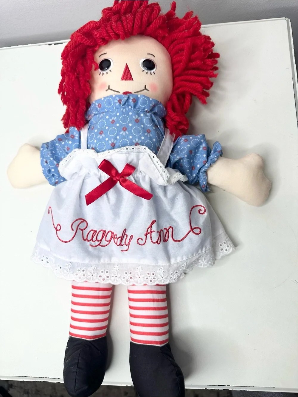 Raggedy Ann Doll- PRELOVED- aurora